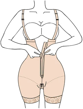 LilyLove®Tummy Compression Bodysuit Shaper With Butt Lifter