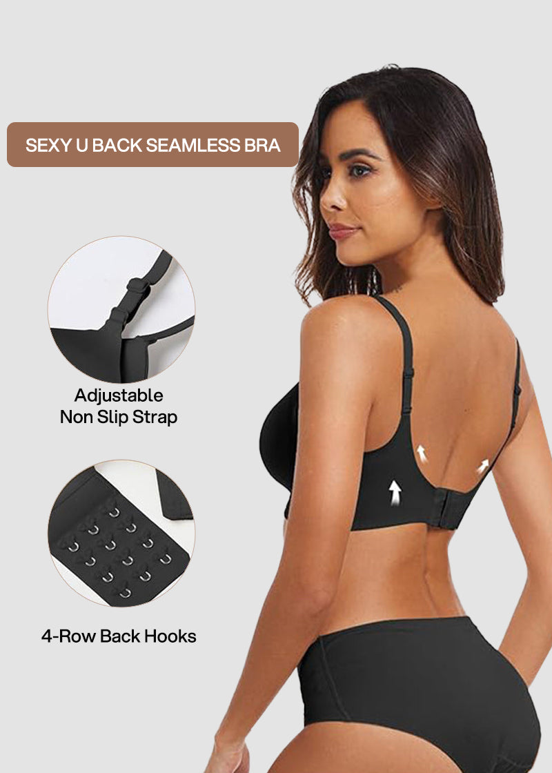 Seamless Soft Support Push Up Bra