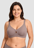 Invisible Jelly Lift Bra with Breathable Water Drop Hollow
