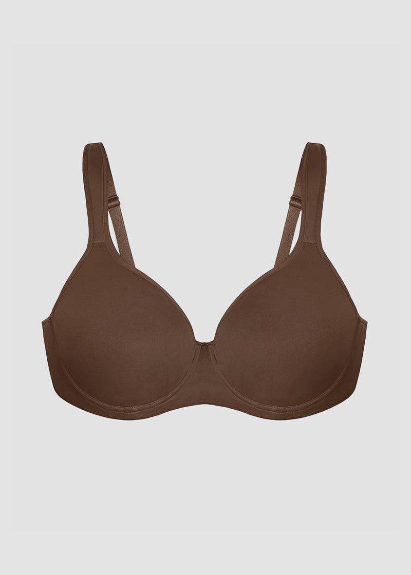 Soft Plus Size Full Coverage Unlined Minimizer Bra