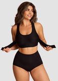 Front Closure Cross-Back Wireless Posture Bra