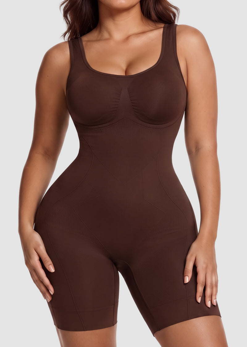 Tummy Control Butt Lifter Faja Bodysuit – Back Support Shapewear