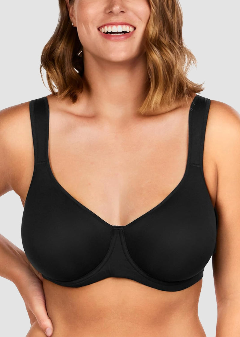 Soft Plus Size Full Coverage Unlined Minimizer Bra