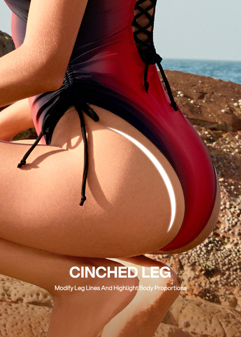 Hourglass™ Shadow Sculpt One-Piece Swimsuit