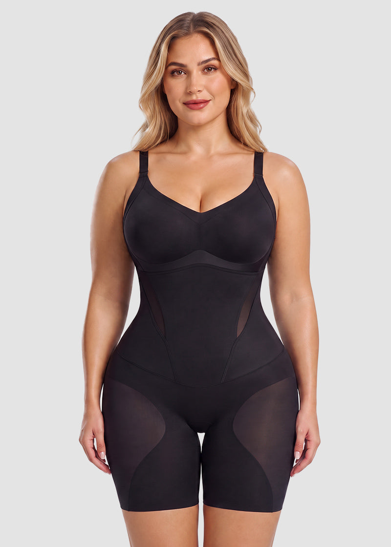 Ultra-Thin Tummy Control Butt Lifter Seamless Body Shaper