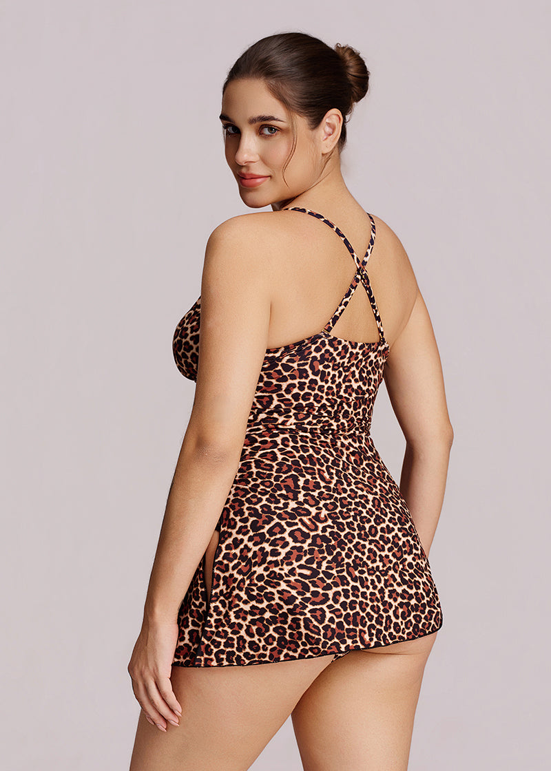 Convertible Ruched Sculpting Swimsuit