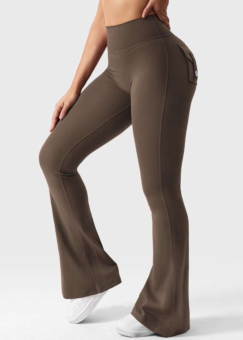 Y2K High-Waisted Cargo Leggings with Butt-Lifting Fit & Pockets
