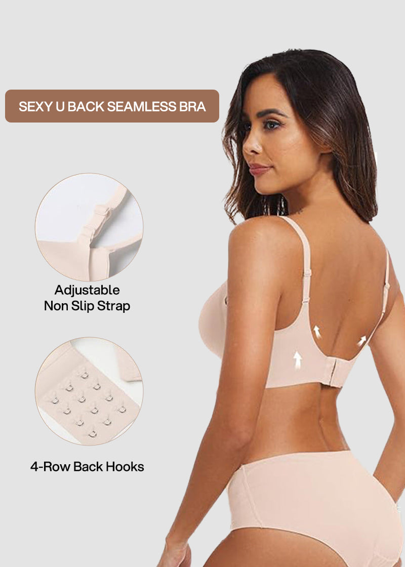 Seamless Soft Support Push Up Bra