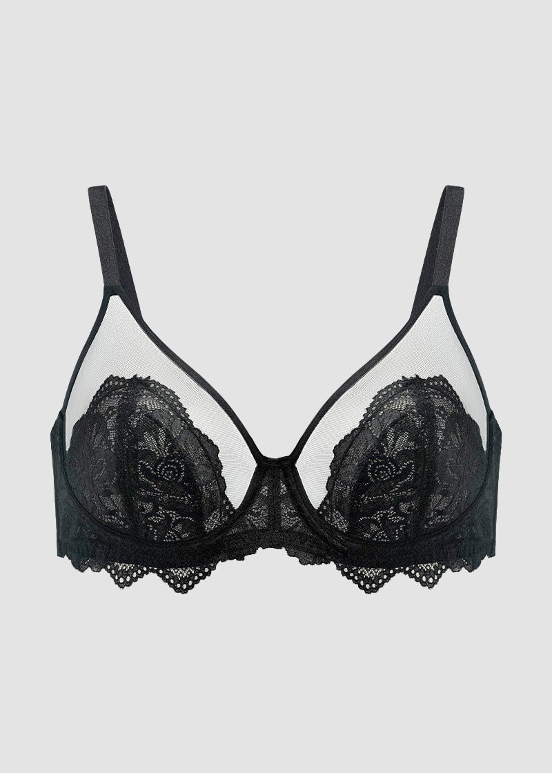 Full Coverage Lace Minimizer Bra