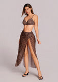 Lightweight Breathable Mesh Sarong Cover-Up