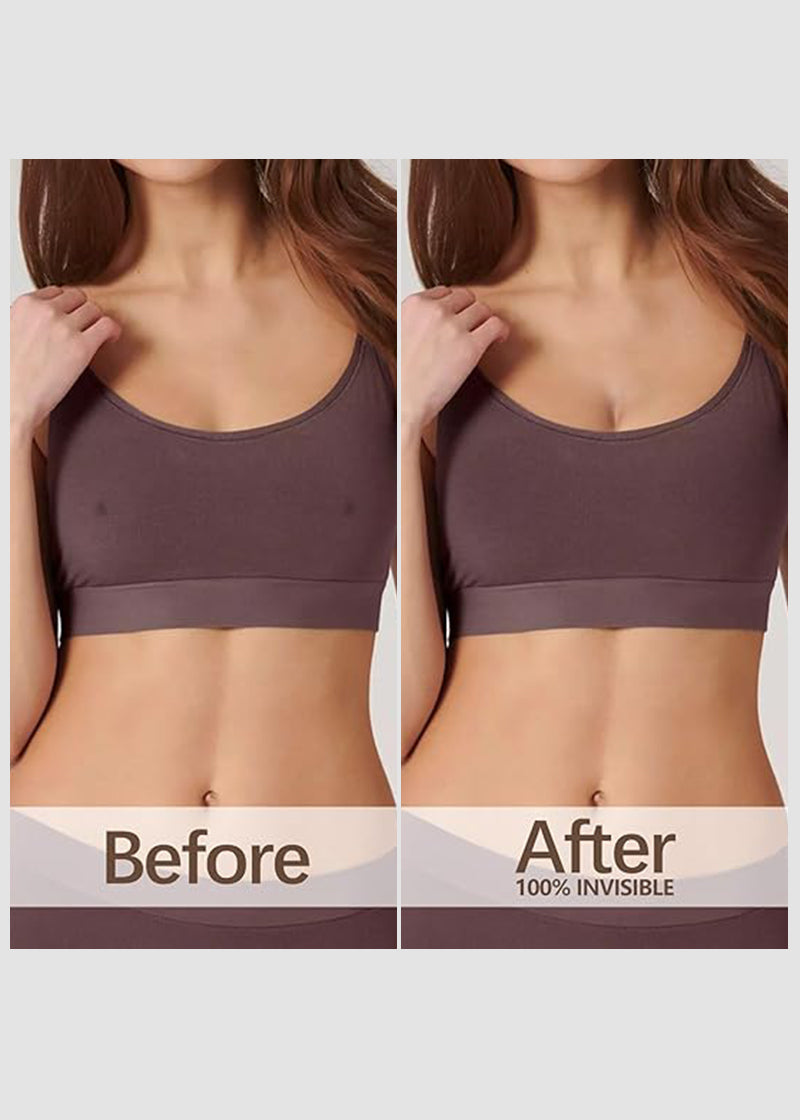 Seamless Non-Adhesive Nip Covers (2 Pairs)