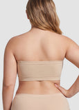 Stay‑Put Wireless Seamless Bandeau Bra