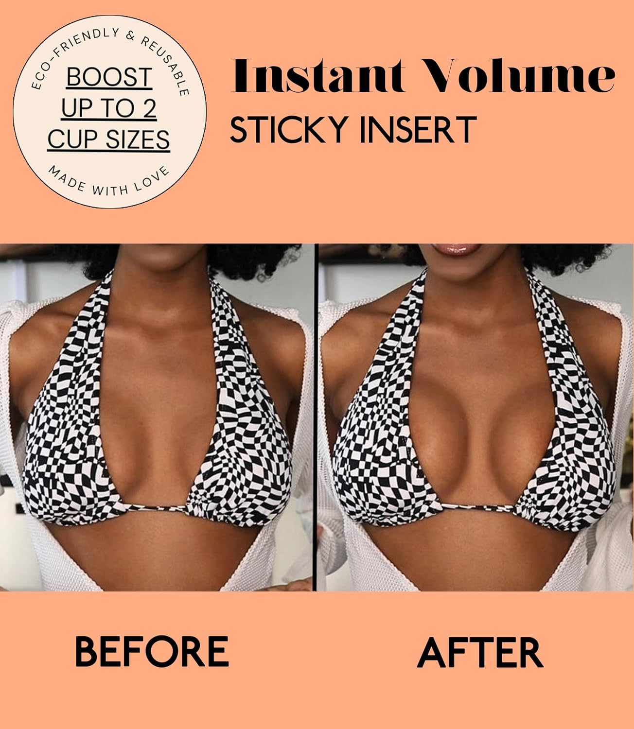 LilyLove® Instant Boost Sticky Bra Inserts