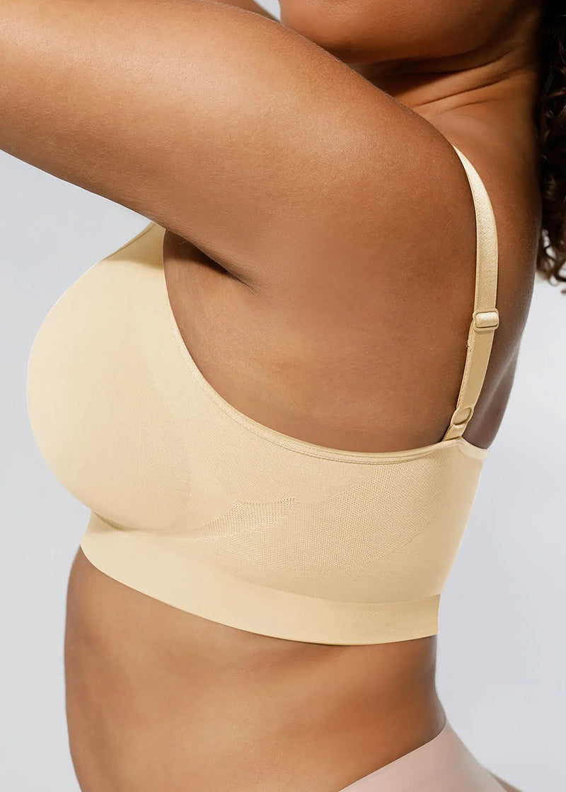 Full Coverage Comfort Wireless Sculpt Bra (2 Pcs)