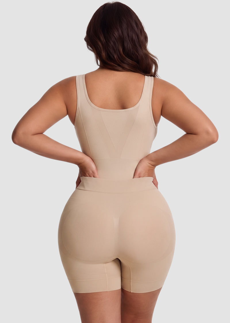 Tummy Control Butt Lifter Faja Bodysuit – Back Support Shapewear