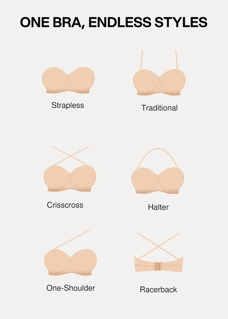 Comfort Support Strapless Bra