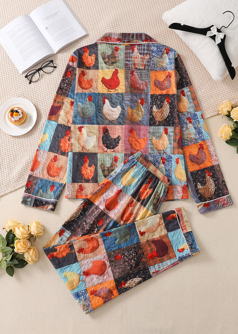 Women’s Check Print 2-Piece Pajama Set with Short & Long Sleeve Options