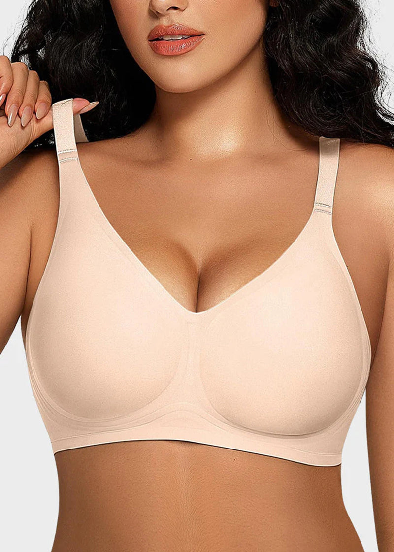 Seamless Soft Comfort Jelly Strip Wireless Bra