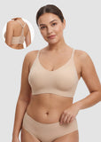 Seamless Backless Lace Bralette