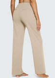 Women's Loose High-Waist Stretch Bootcut Work Leggings