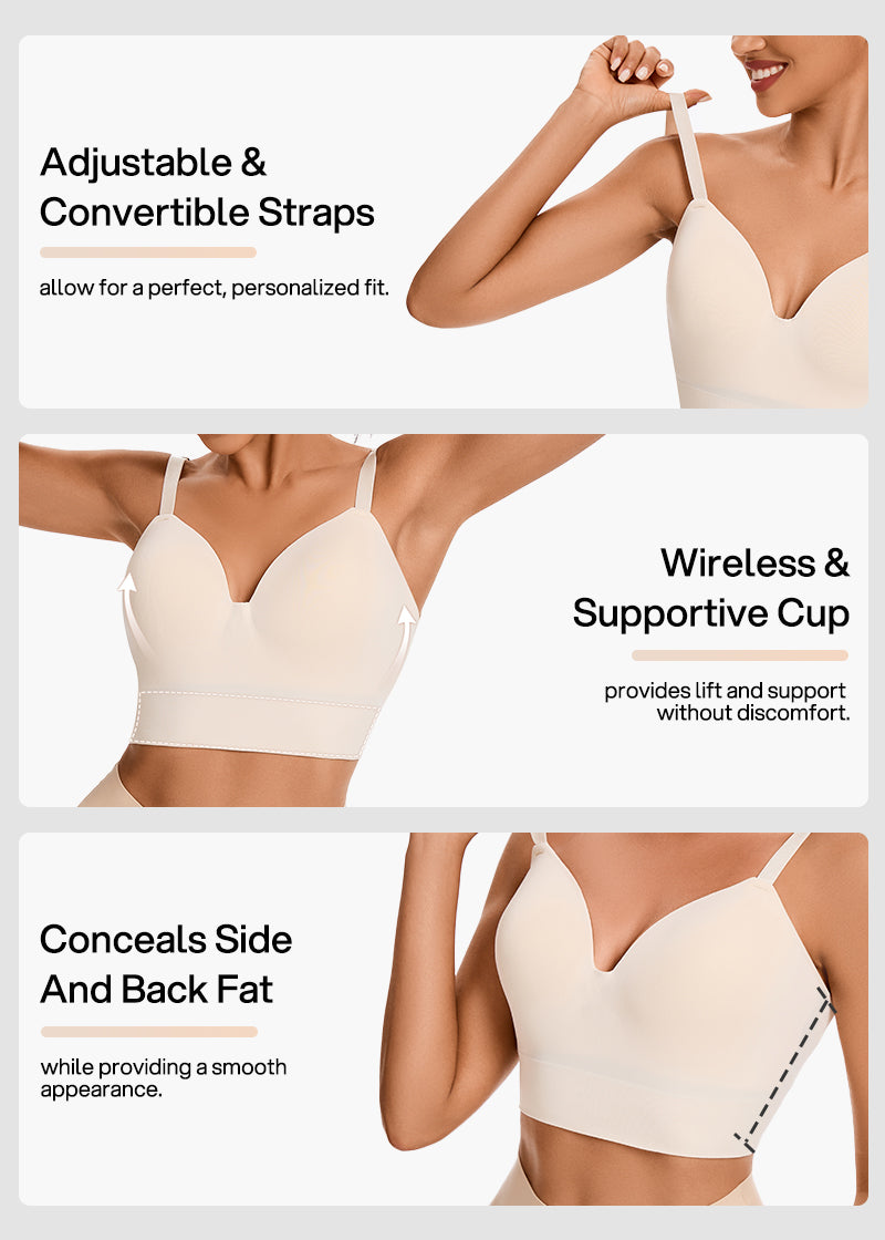 Supportive Comfort Wireless Shaping Bra