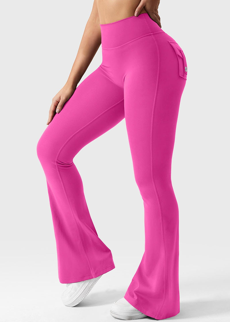 Y2K High-Waisted Cargo Leggings with Butt-Lifting Fit & Pockets