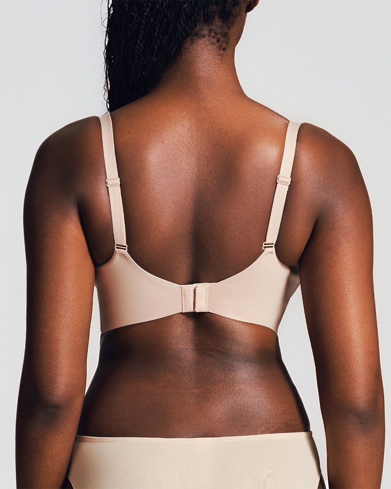 Comfort Wireless Deep V Plunge Bra