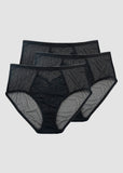 Enchant Floral Lace Brief Underwear (3 Pack)