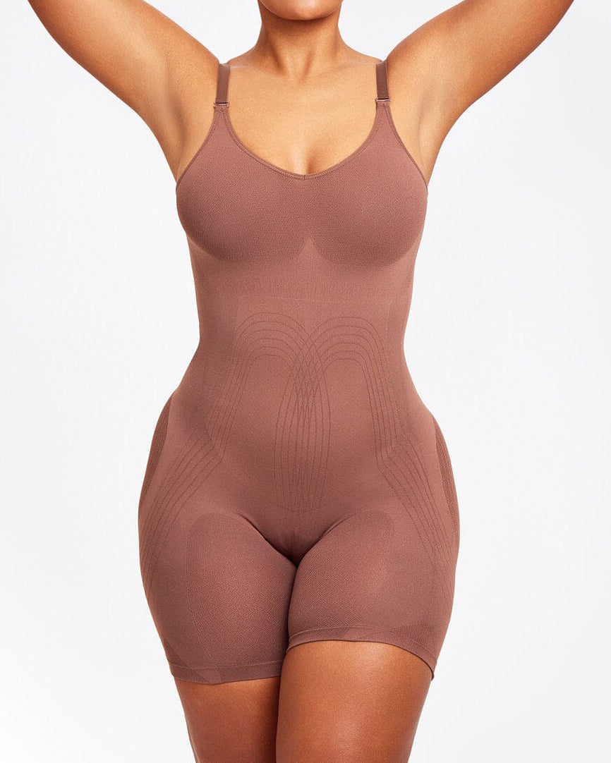 LilyLove® Comfort Mid-thigh Full Bodysuit