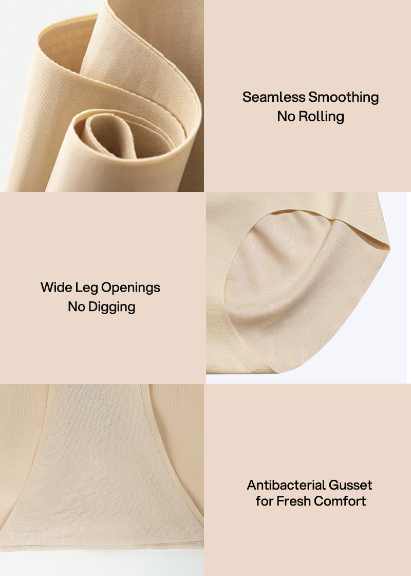 High Waist Seamless Tummy Control Panties (5 Pack)