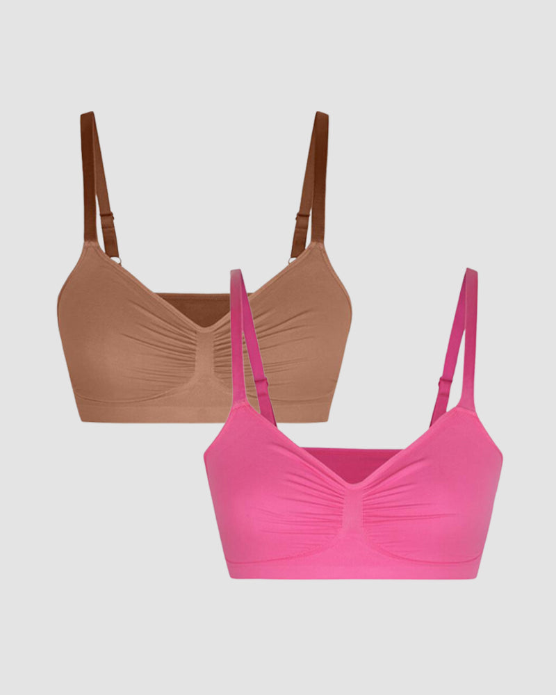 LilyLove® Stretch Comfort Bralettes No underwire Wireless Sculpt Bra