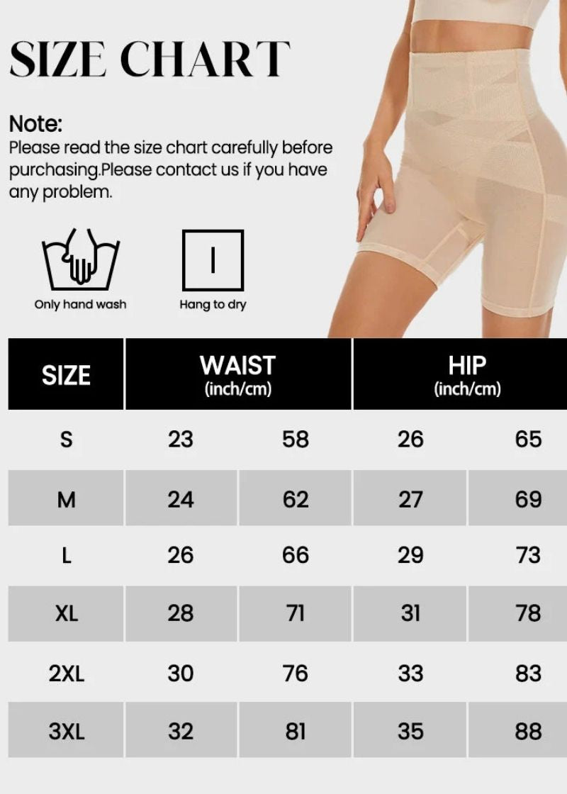 Mesh High Waist Shapewear Shorts