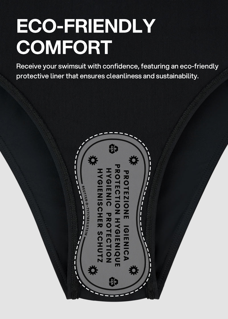 Double Tie High Waist Tummy Control Bikini Set