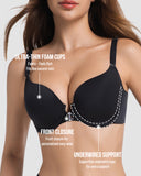 Comfort Front Closure Push Up Bra