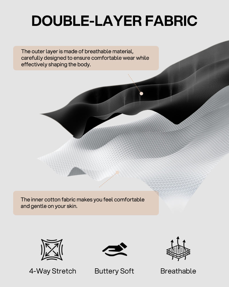 Tummy Control Butt Lifter Shaper with Zipper Crotch Fajas Colombianas