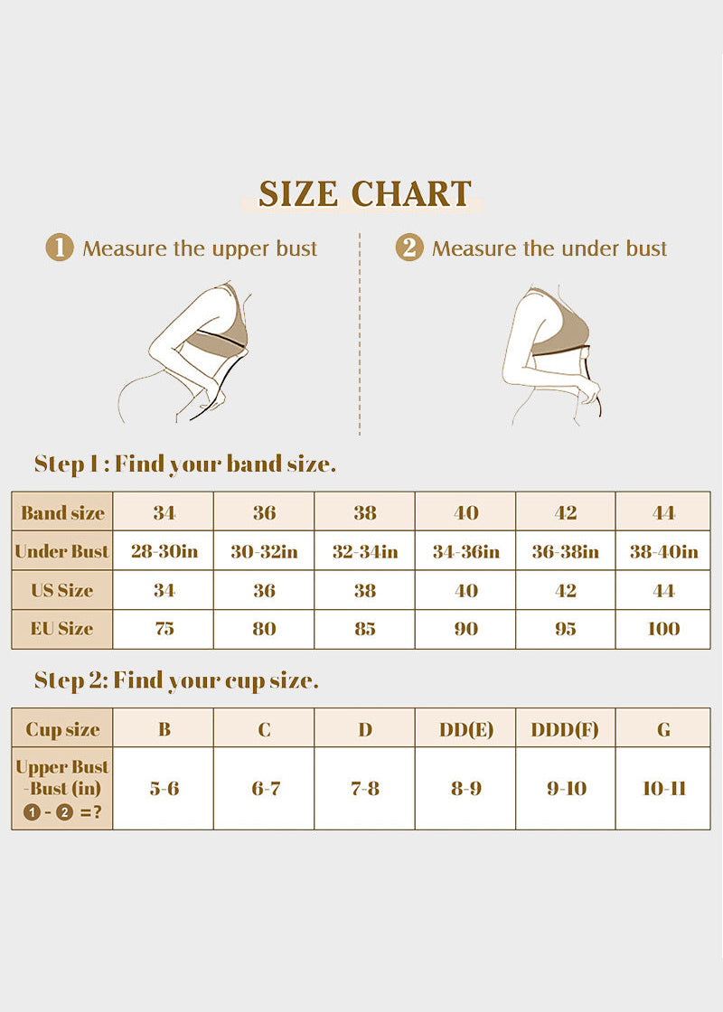 Full Support Non-Slip Convertible Bandeau Bra