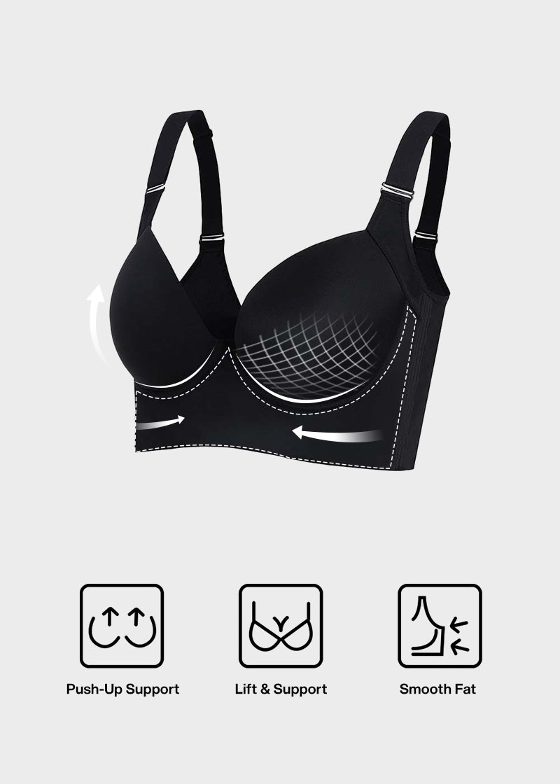 Back-Smoothing Push-Up Bra – Classic Everyday Lift