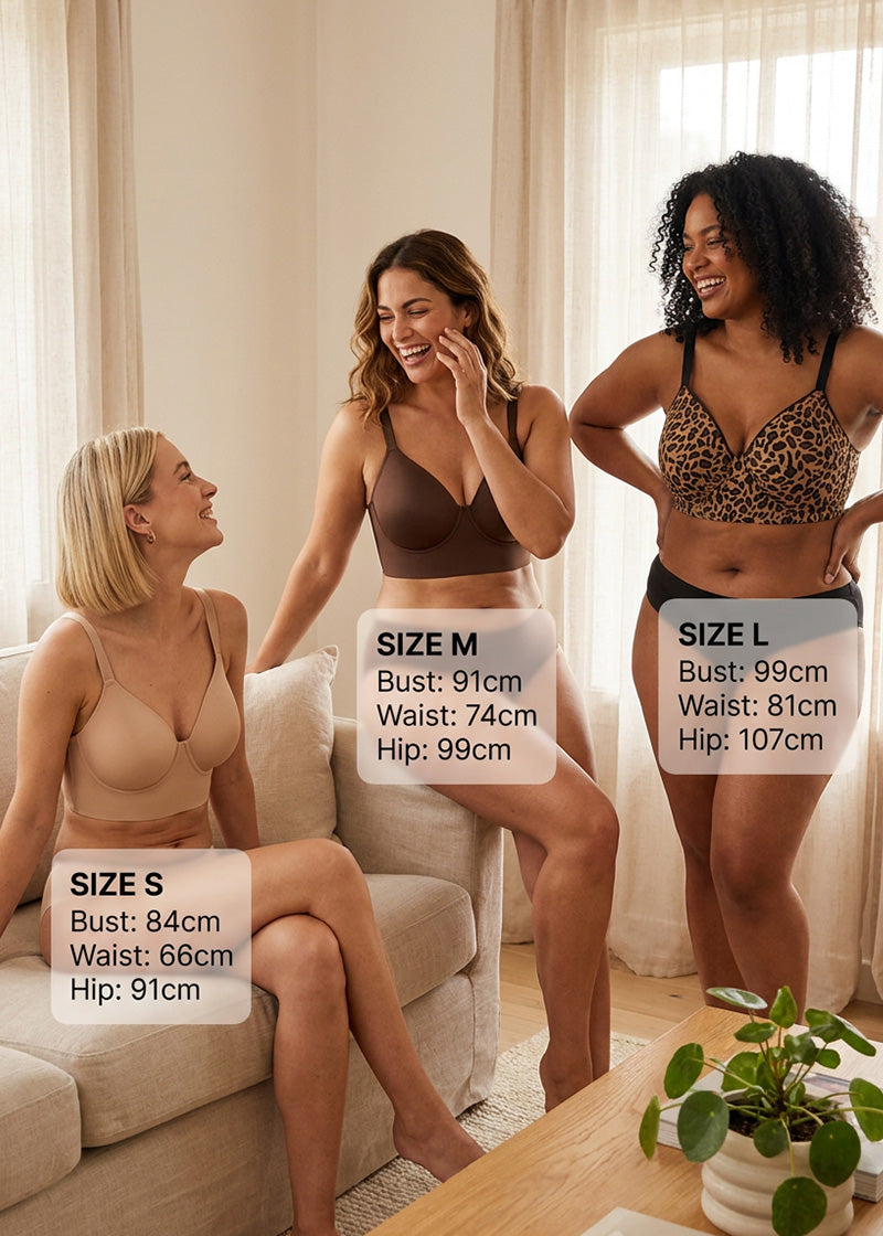Seamless Comfort Lift Minimizer Bra