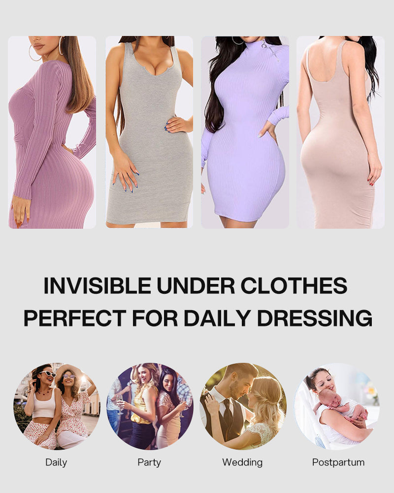 PowerMesh Deep V Bodysuit Shapewear