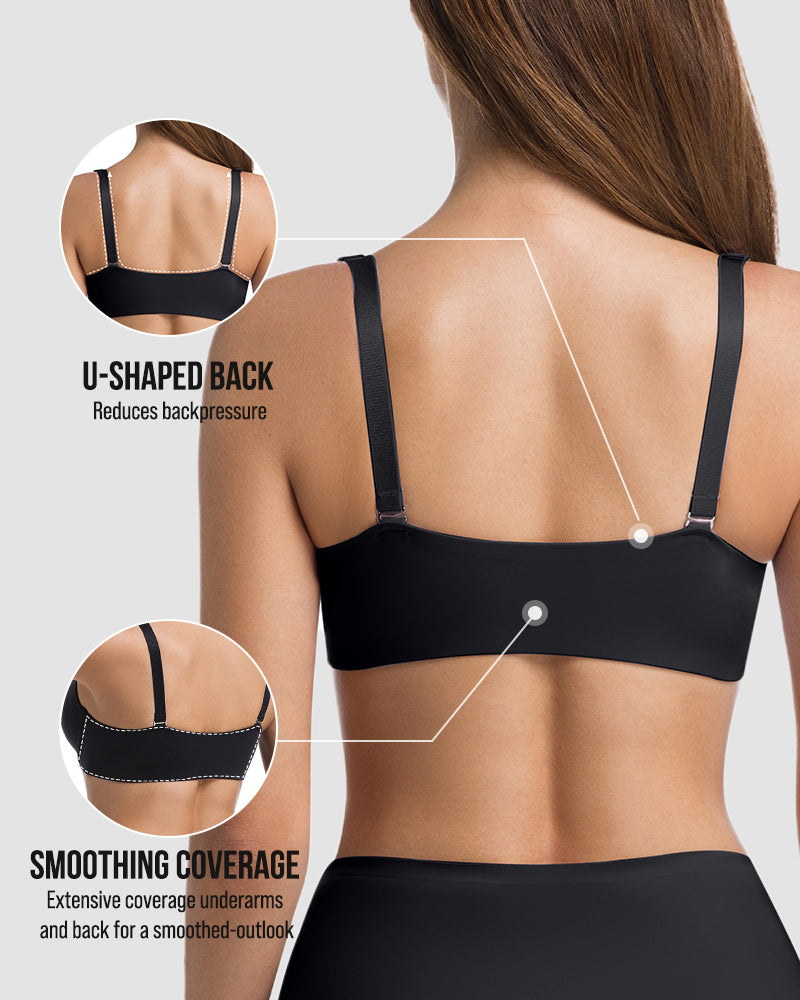 Comfort Front Closure Push Up Bra