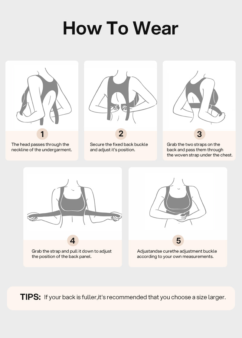 Women's Posture Correction Wireless Sports Bra