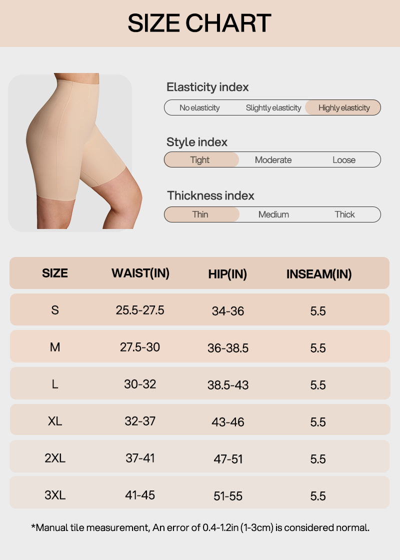 Cooling High-Waist Sculpting Shapewear Shorts