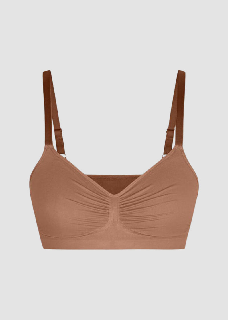 Full Coverage Comfort Wireless Sculpt Bra (2 Pcs)