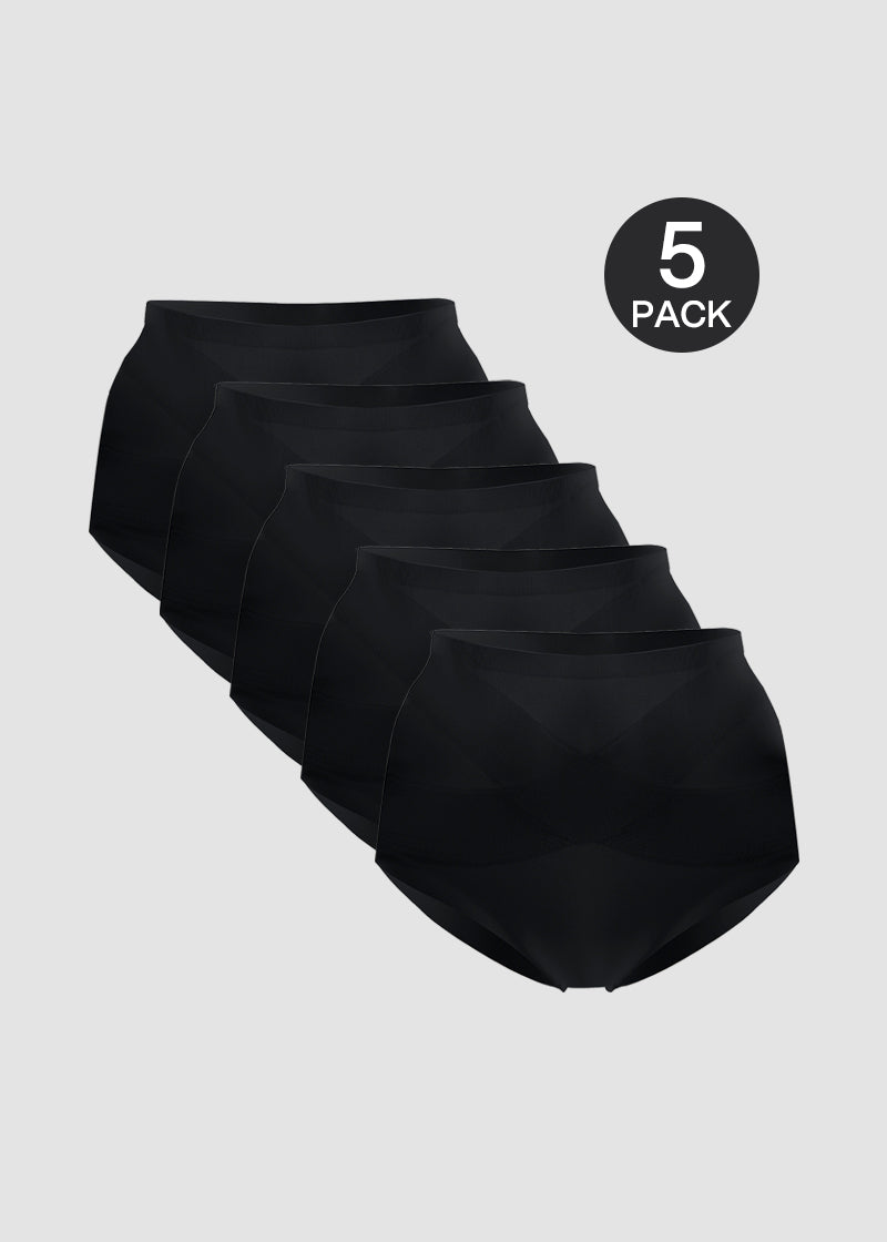 Seamless High-Waist Shaping Panty(5 Pack)
