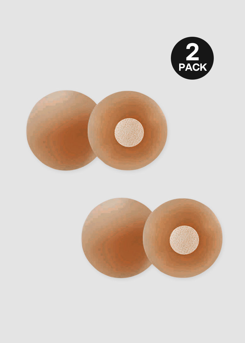Seamless Non-Adhesive Nip Covers (2 Pairs)