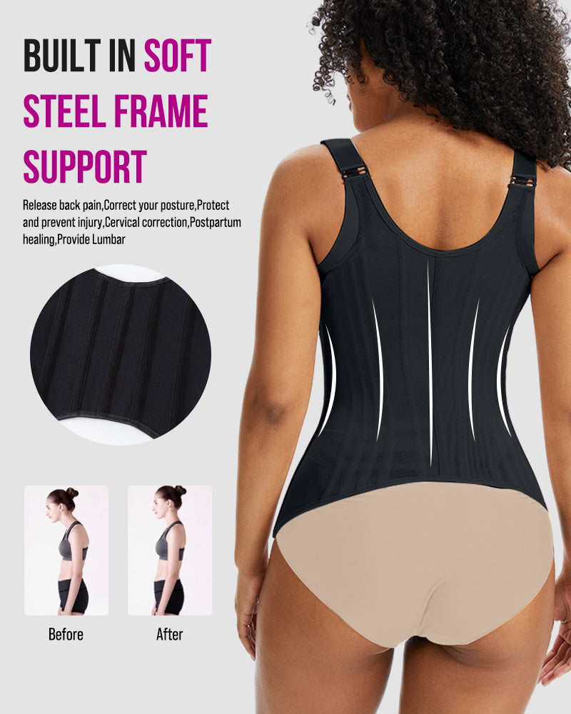 PowerMesh Double-Layer Waist Trainer Shapewear