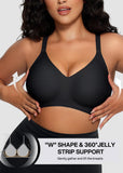 Seamless Soft Comfort Jelly Strip Wireless Bra