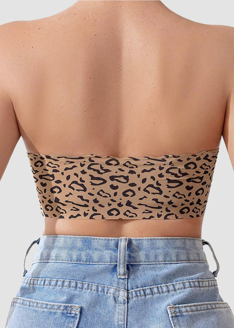 Comfortable Breathable Scallop Trim Hook & Eye Front Bralette