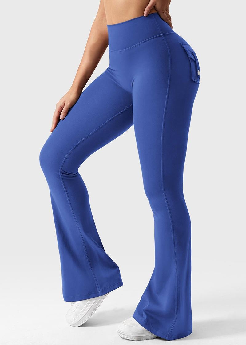Y2K High-Waisted Cargo Leggings with Butt-Lifting Fit & Pockets