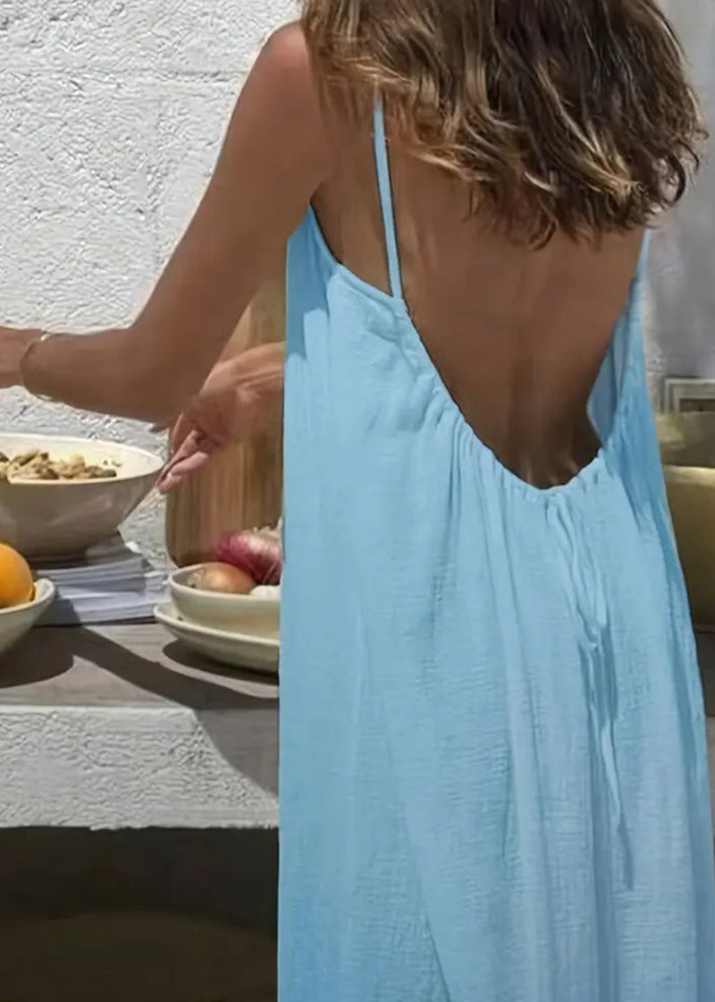 Elegant Backless Cami Dress